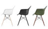 eames® molded fiberglass armchair with dowel base - 9