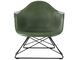 eames® molded fiberglass armchair with low wire base - 1