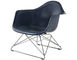 eames® molded fiberglass armchair with low wire base - 4