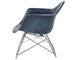 eames® molded fiberglass armchair with low wire base - 5