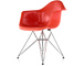 eames® molded fiberglass armchair with wire base - 3