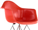 eames® molded fiberglass armchair with wire base - 4