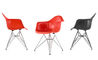 eames® molded fiberglass armchair with wire base - 6