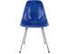 eames® molded fiberglass side chair with 4 leg base - 1