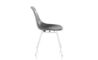 eames® molded fiberglass side chair with 4 leg base - 3