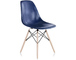 eames® molded fiberglass side chair with dowel base - 3