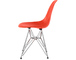 eames® molded fiberglass side chair with wire base - 3