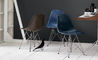 eames® molded fiberglass side chair with wire base - 7