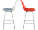 eames® molded fiberglass stool with seat pad - 6