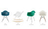 eames® molded plastic armchair with dowel base - 11