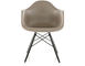 eames® molded plastic armchair with dowel base - 3