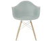 eames molded plastic armchair with dowel base - 7