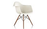 eames® molded plastic armchair with dowel base - 2