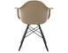 eames® molded plastic armchair with dowel base - 6