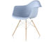 eames® molded plastic armchair with dowel base - 8