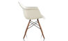 eames® molded plastic armchair with dowel base - 3