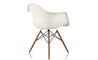 eames® molded plastic armchair with dowel base - 4