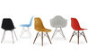 eames® molded plastic armchair with dowel base - 10