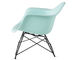 eames® molded plastic armchair with low wire base - 5