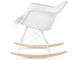 eames® molded plastic armchair with rocker base - 6