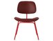 eames molded plastic dining chair metal base dcm ec-127 - 2