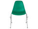 eames® molded plastic side chair with stacking base - 2