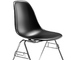 eames® molded plastic side chair with stacking base - 4