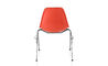 eames® molded plastic side chair with stacking base - 5