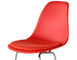eames® molded plastic stool with seat pad - 5