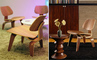 eames molded plywood lounge chair lcw - 8