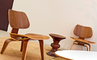 eames® molded plywood lounge chair lcw - 17