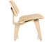 eames® molded plywood lounge chair lcw - 4