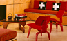 eames® molded plywood lounge chair lcw - 10