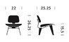 eames plywood lounge chair, herman miller x hay - 14