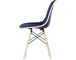 eames® upholstered side chair with dowel base - 2