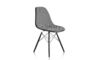 eames upholstered side chair with dowel base - 11
