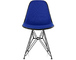 eames® upholstered side chair with wire base - 3