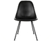 eames molded wood side chair with 4 leg base - 9