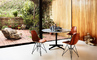 eames® molded wood side chair with wire base - 9