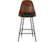 eames® molded wood stool with seat pad - 1