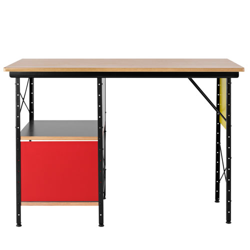 Eames Desk Unit with Open Storage