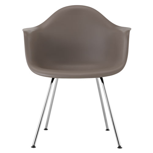 eames® molded plastic armchair with 4 leg base  - Herman Miller