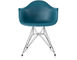 eames® molded plastic armchair with wire base - 1