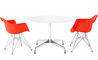 eames® molded plastic armchair with wire base - 11