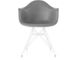 eames® molded plastic armchair with wire base - 2