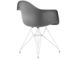 eames® molded plastic armchair with wire base - 3