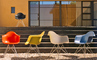 eames® molded plastic armchair with wire base - 5