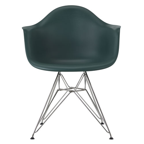 eames® molded plastic armchair with wire base  - Herman Miller
