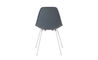 eames® molded plastic side chair with 4 leg base - 5