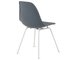 eames molded plastic side chair with 4 leg base - 4